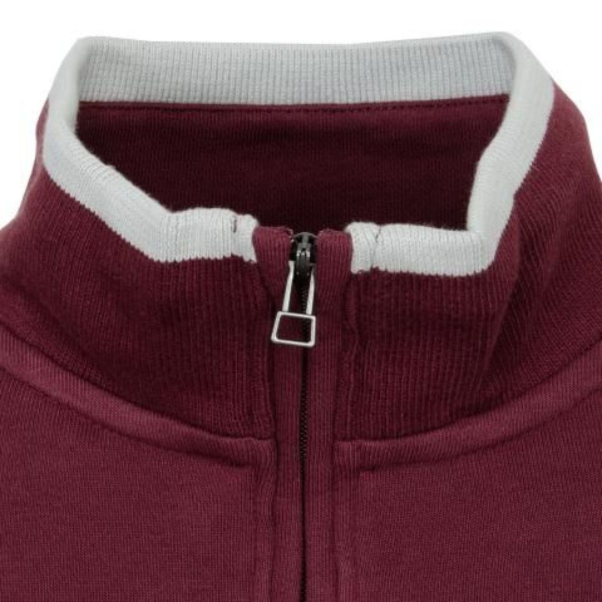 Kids Golf Pullover - Dark Cherry