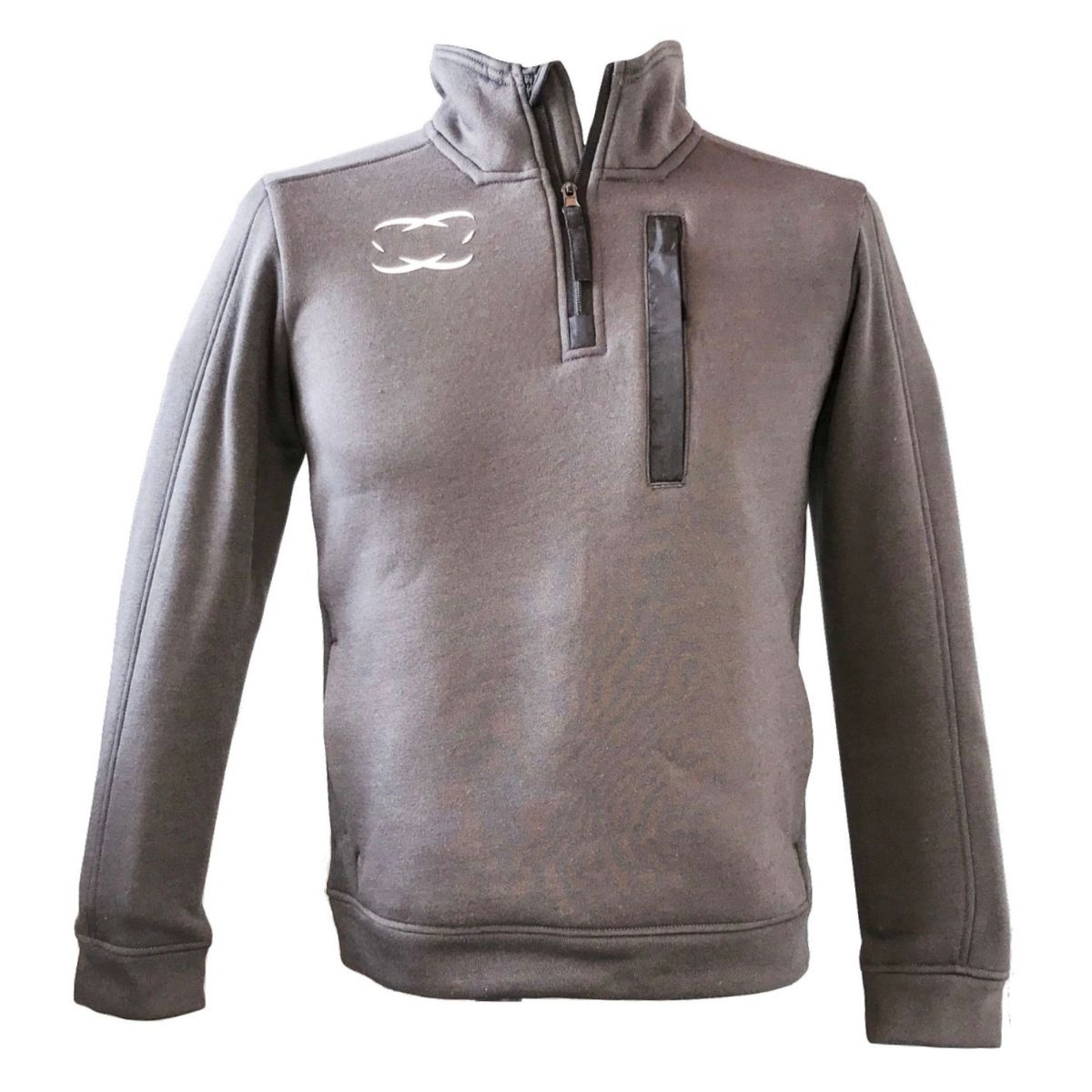 Kids Golf Jumper - Alberto - Iron Grey