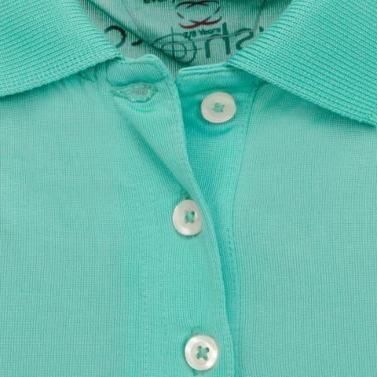 Girls' Golf Polo Shirt - Mint