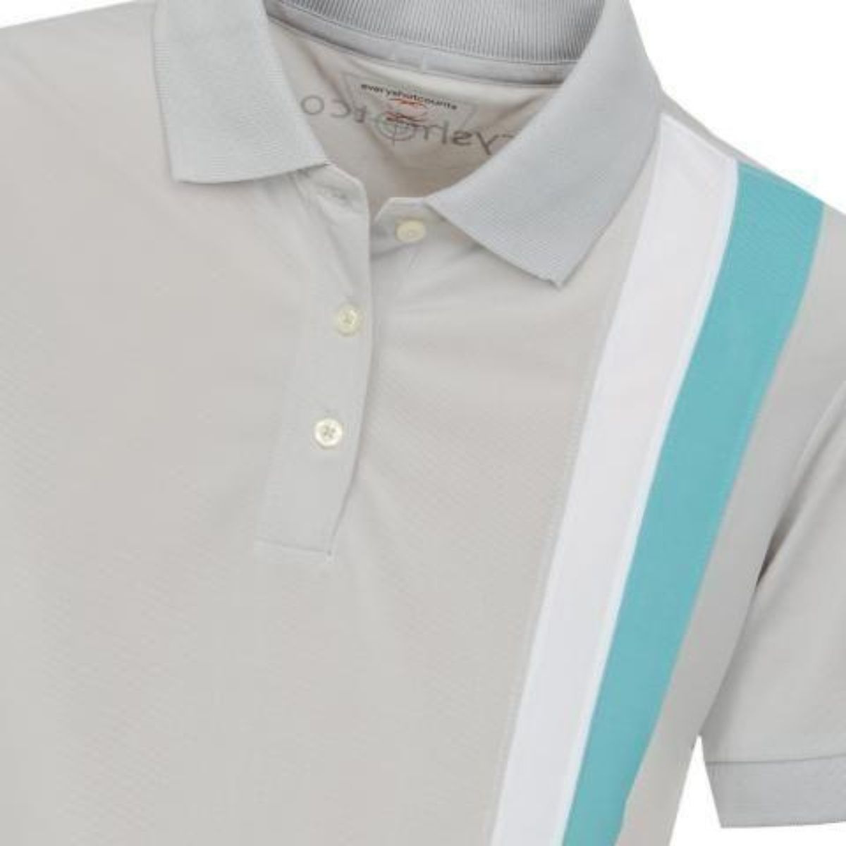 Girls Golf Polo Shirt - Grey