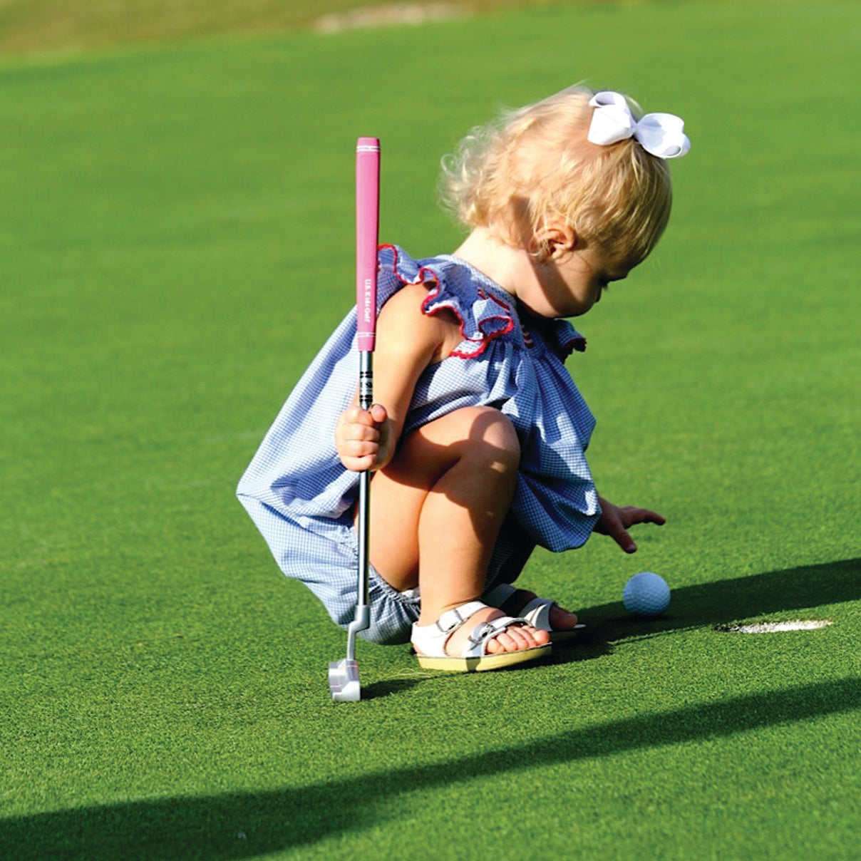 US Kids Golf First Club Blue or Pink (Right Hand Only)