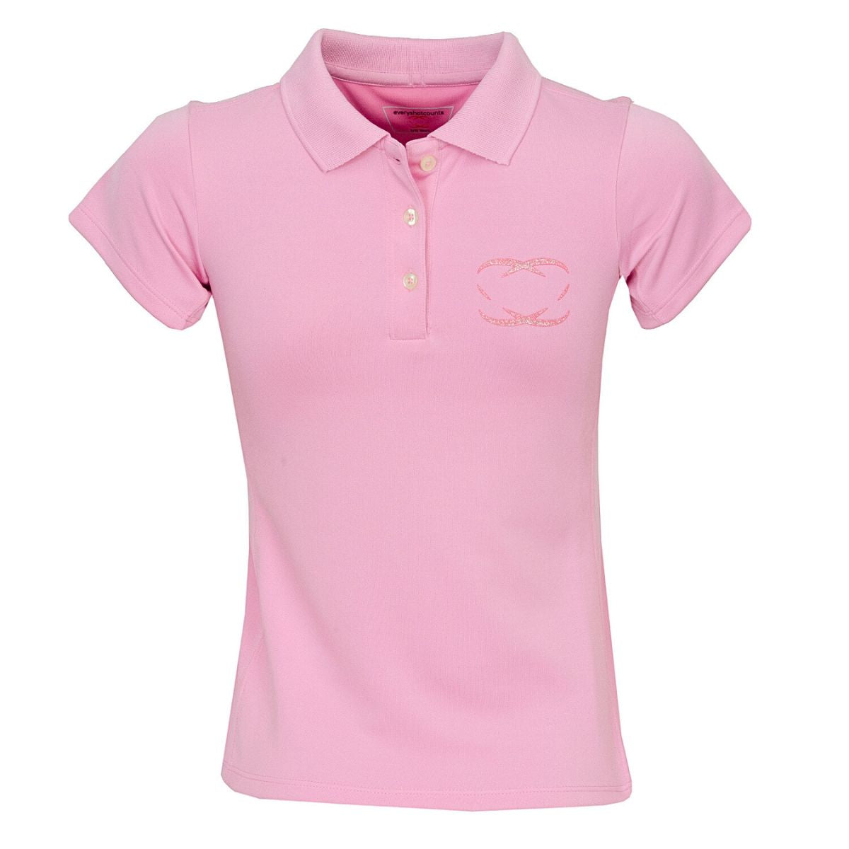 Girls Golf Polo Shirt - Pink