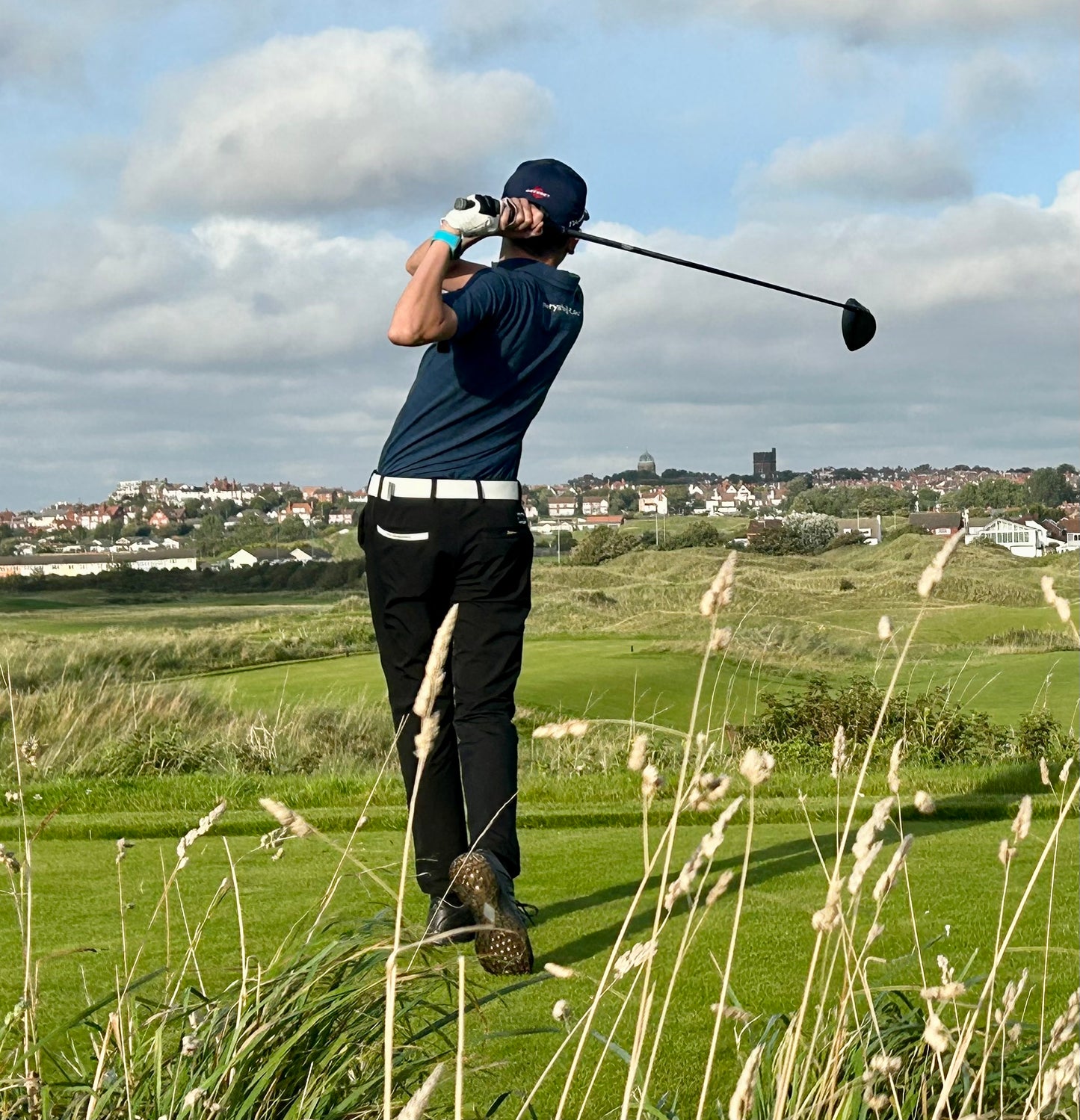 Junior Golf Trousers - Park Black