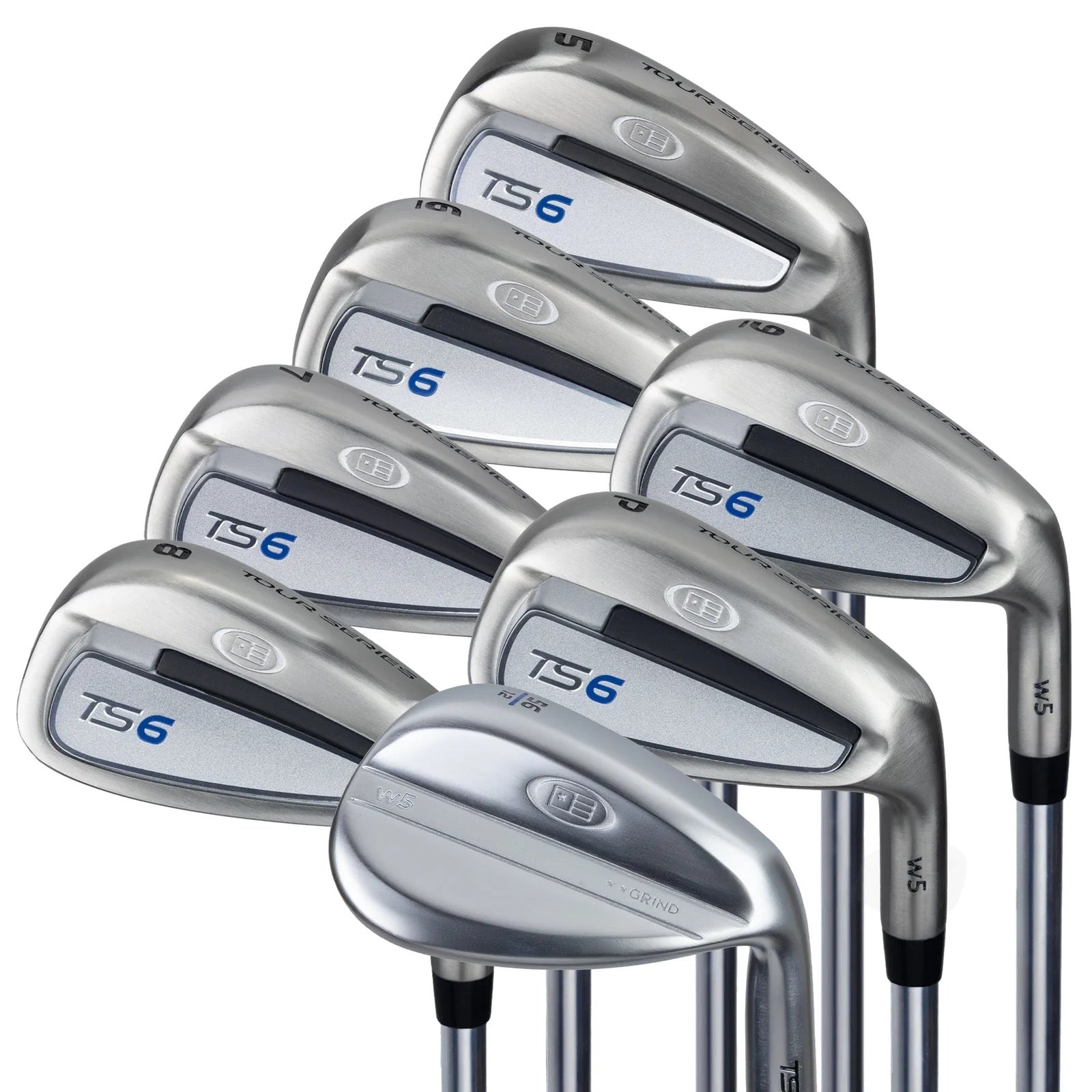 US Kids TS6 7 Club Iron Set Steel Shafts