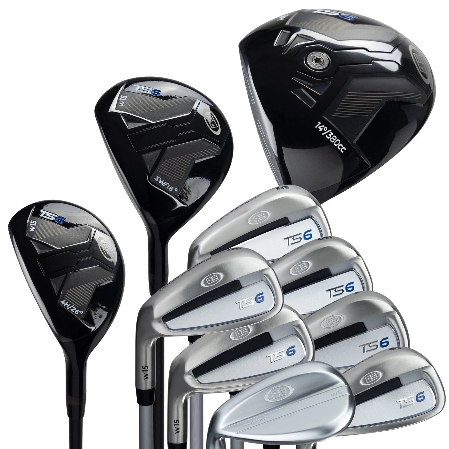 US Kids TS6 10 Club Set Combo Shafts