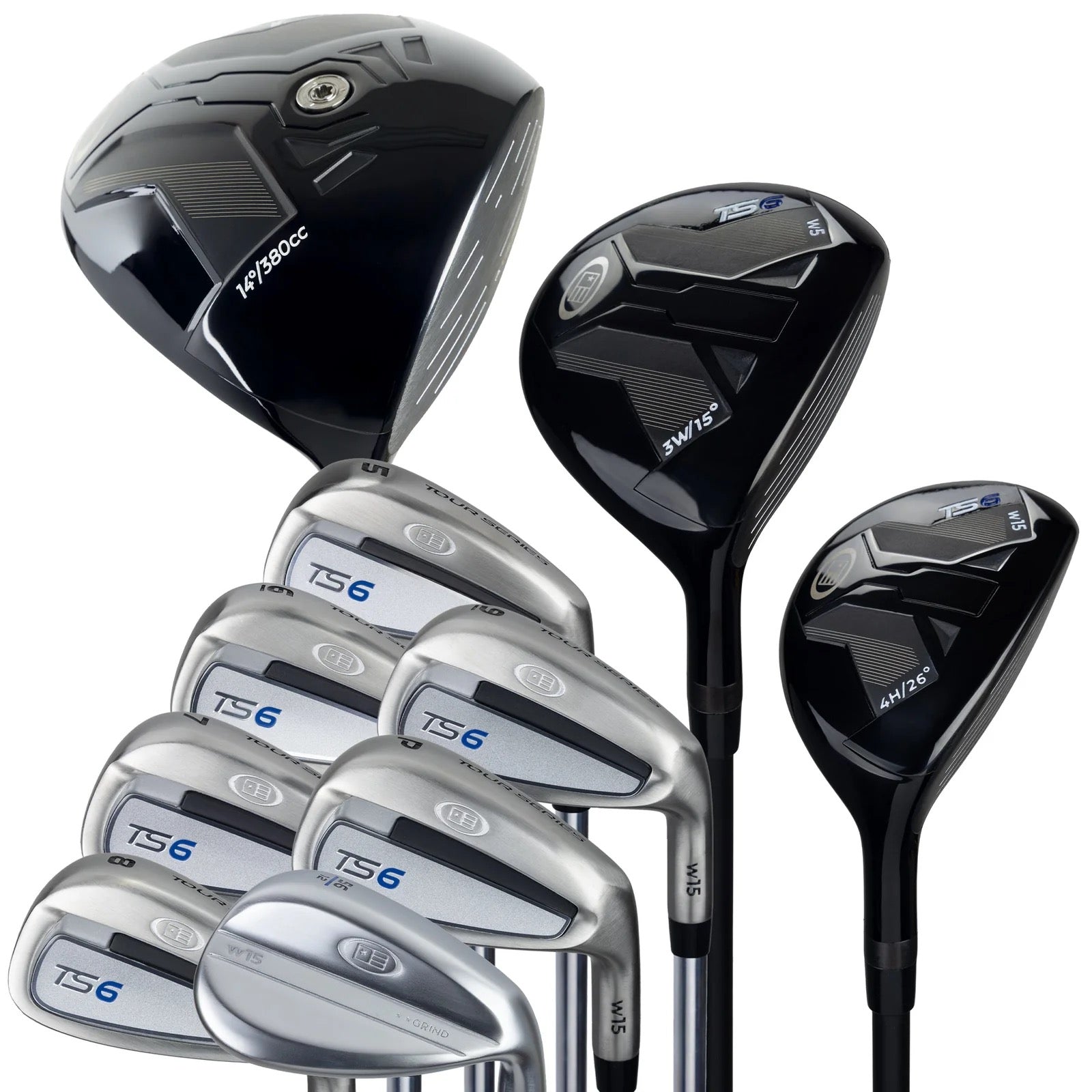 US Kids TS6 10 Club Set Combo Shafts