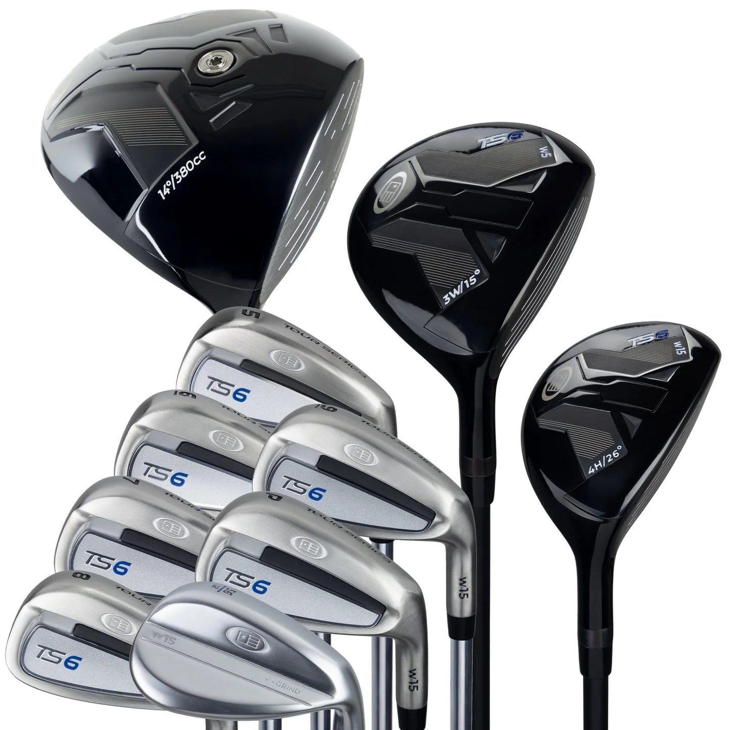 US Kids TS6 10 Club Set Combo Shafts