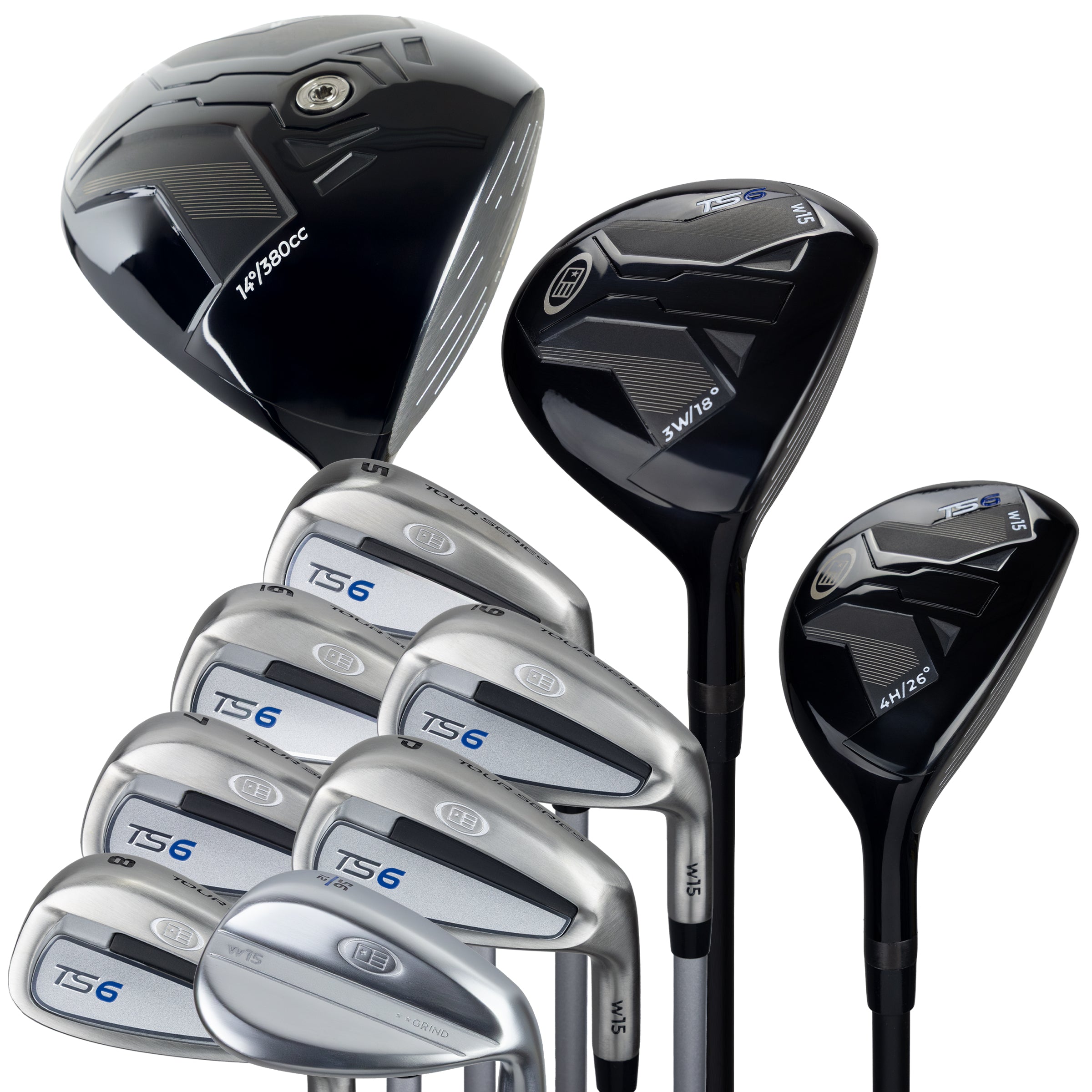 US Kids TS6 10 Club Set All Graphite Shafts
