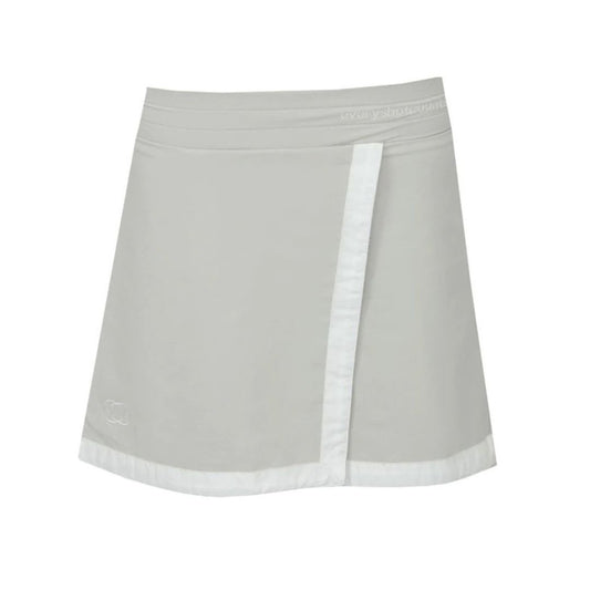 Girls Golf Skort - Cool Grey